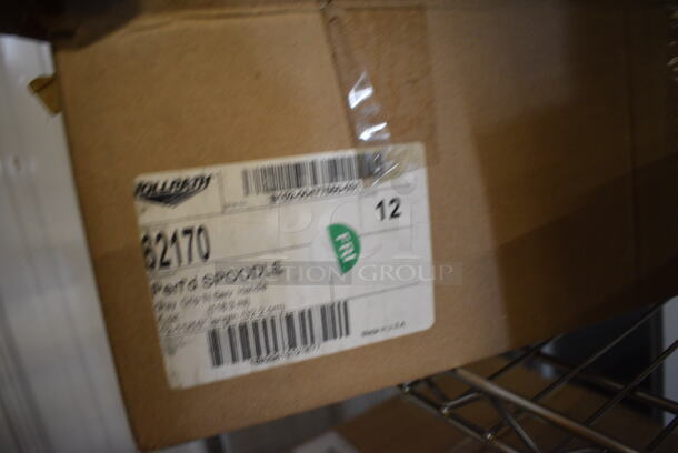 2 BRAND NEW IN BOX! Vollrath Stainless Steel Perforated Spoodles. 13.5. 2 Times Your Bid! - Image 3 of 3
