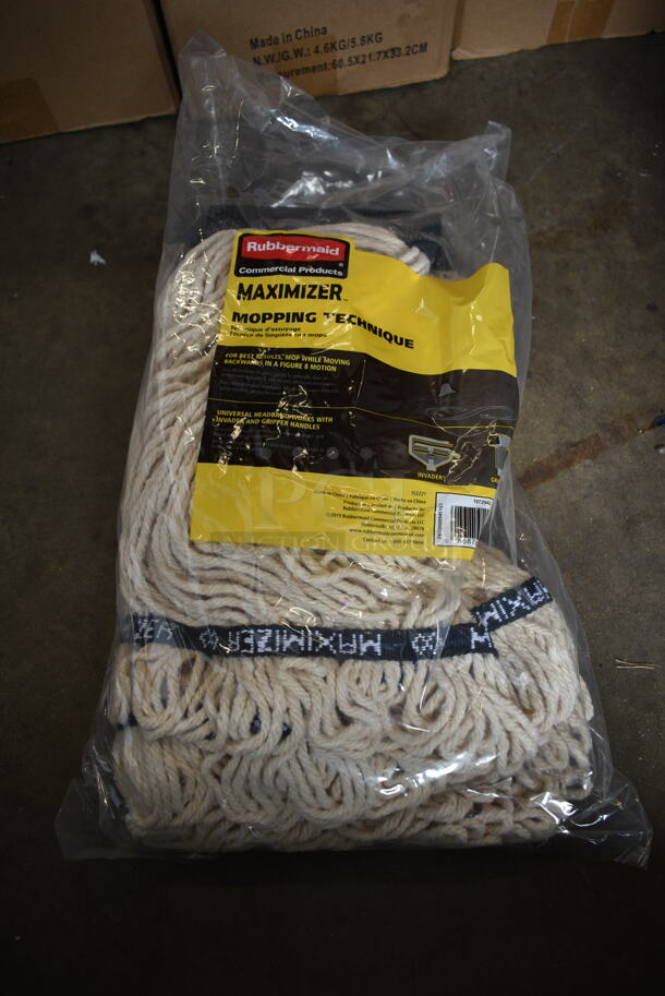 4 Boxes of 12 BRAND NEW! Rubbermaid Mop Heads. 4 Times Your Bid! - Image 6 of 7