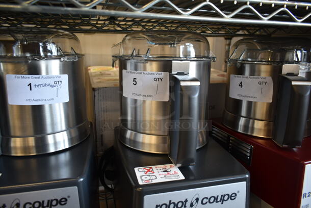 BRAND NEW SCRATCH AND DENT! Robot Coupe R 301 Dice Ultra Metal Commercial Countertop Food Processor w/ Bowl, Lid and S Blade. 120 Volts, 1 Phase. Tested and Working! - Image 3 of 6