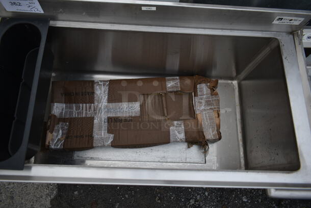 BRAND NEW SCRATCH AND DENT! John Boos EUBIB-3618CP Stainless Steel Commercial Ice Bin w/ Cold Plate. - Image 3 of 6