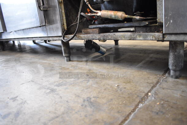 Leader LB72 Stainless Steel Commercial 3 Door Undercounter Cooler. 115 Volts, 1 Phase. Tested and Working! - Image 2 of 7