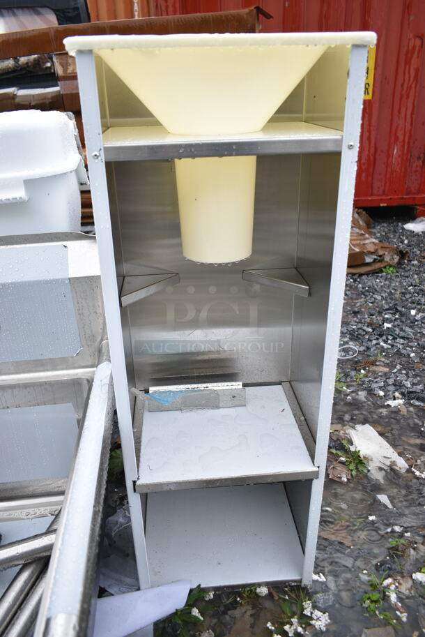 BRAND NEW SCRATCH AND DENT! Avantco 194ICEBAGGER Ice Machines Bagger for 8 lb., 10 lb., and 20 lb. Bags - Image 6 of 7