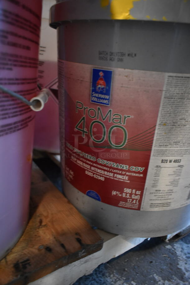 PALLET LOT of 15 Various Barrels of Cleaner.  - Image 5 of 7