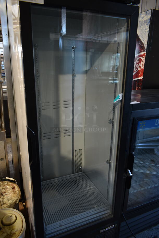 2019 Habco SE18HC Metal Commercial Single Door Reach In Cooler Merchandiser w/ Poly Coated Racks. 115 Volts, 1 Phase. Tested and Working! - Image 2 of 4