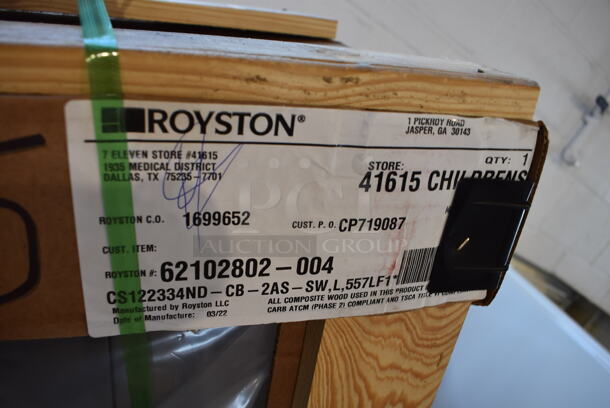 BRAND NEW IN CRATE! Royston 62102802-004 Metal Counter. 12x29x27 - Image 5 of 8