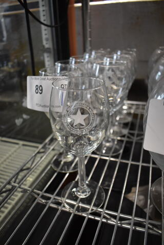 10 Wine Glasses. 2.5x2.5x7. 10 Times Your Bid!