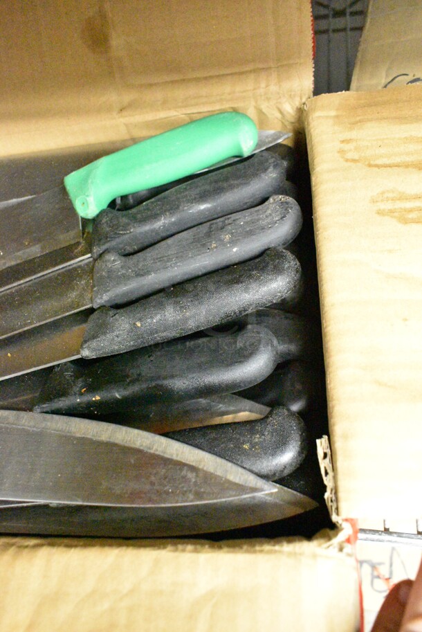 50 SHARPENED Stainless Steel Knives Including Chef Knives. 50 Times Your Bid!  - Image 2 of 4