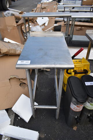 Stainless Steel Table.