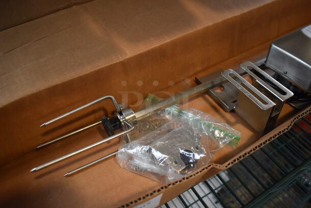 BRAND NEW IN BOX! Onlyfire CS-6034 Rotisserie Kit for Grill. 46x3.5x5 - Image 2 of 5