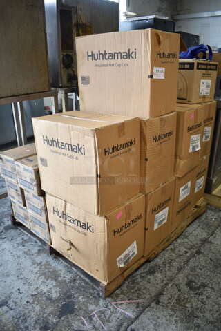 PALLET LOT of 33 BRAND NEW Boxes Including Kimberly Clark 0960502 Toilet Paper Dispenser, 89402 Sipper Lids, Pro Link 480690 Hands Free Auto Soap Dispensers. 33 Times Your Bid!