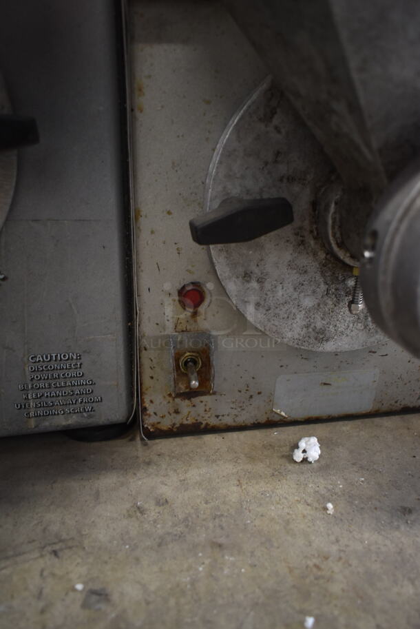 Olde Tyme Stainless Steel Commercial Countertop Nut Grinder Base. 115 Volts, 1 Phase. Tested and Working! - Image 4 of 6