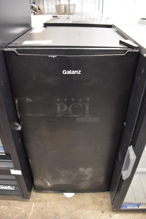 Galanz GLR33MBKE02 Metal Mini Cooler. 120 Volts, 1 Phase. 18x19x34. Cannot Test Due To Cut Power Cord - Image 1 of 6