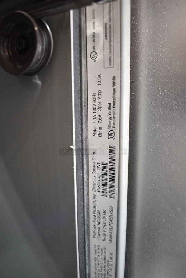 Frigidaire FDPC4221AS2A Stainless Steel Undercounter Dishwasher. 120 Volts, 1 Phase - Image 6 of 6
