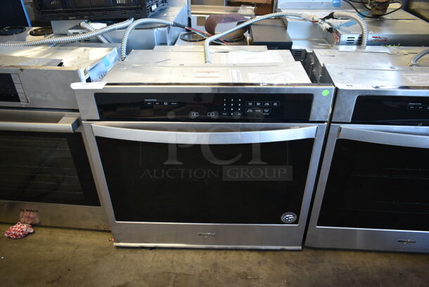 Whirlpool WOS31ES0JS00 Stainless Steel Electric Powered Oven. 208-240 Volts, 3 Phase.  - Image 1 of 5