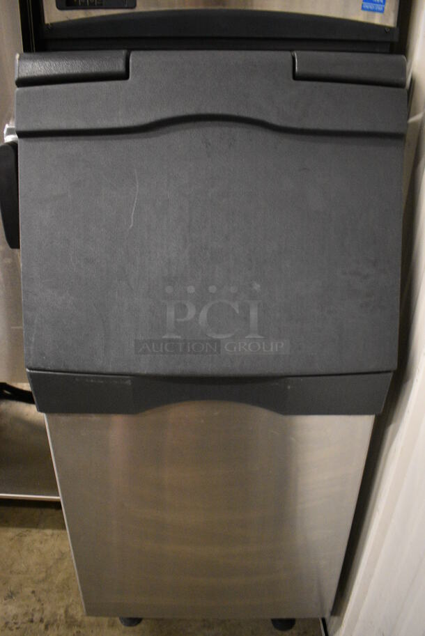 Scotsman Model C0322SA-1E Stainless Steel Commercial Ice Machine Head on Commercial Ice Bin. 115 Volts, 1 Phase. 23x33x73 - Image 3 of 7
