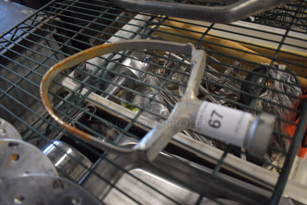 Metal Commercial Pastry Whipper Attachment for Mixer. 7.5x3x12 - Image 3 of 4