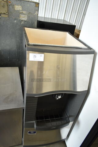Manitowoc Stainless Steel Commercial Ice Bin Hotel Dispenser. 