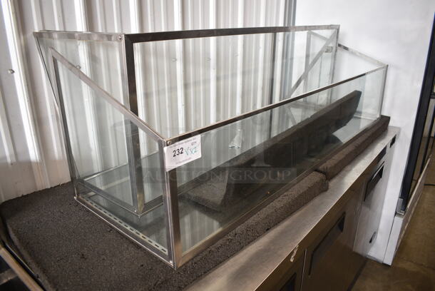 2 Sneeze Guards. 60x19x18.5, 54x18.5x13. 2 Times Your Bid! - Image 1 of 4