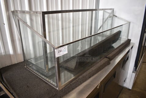 2 Sneeze Guards. 60x19x18.5, 54x18.5x13. 2 Times Your Bid!