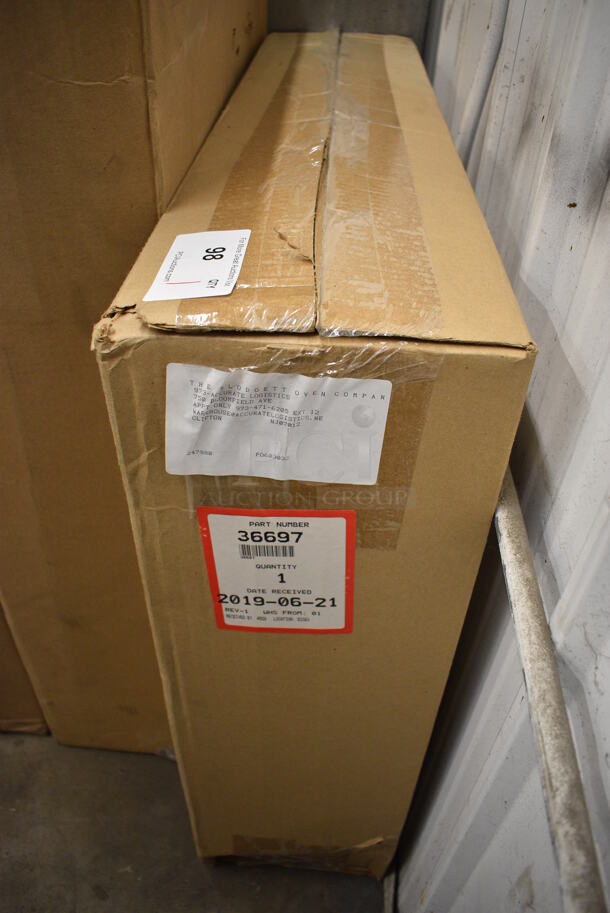 BRAND NEW IN BOX! Blodgett 36697 Solid Back Panel