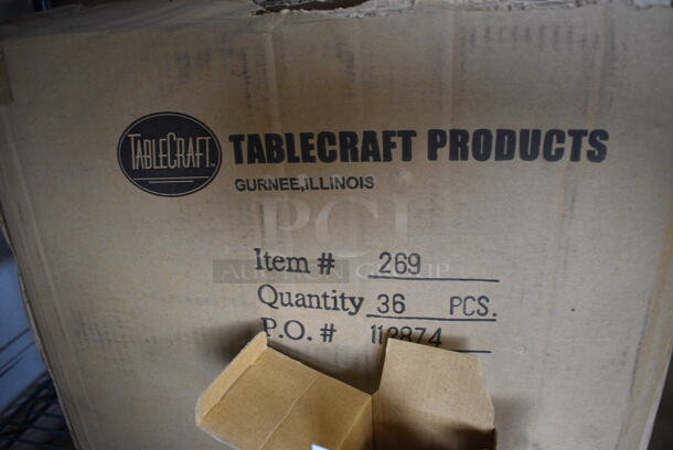 27 BRAND NEW IN BOX! Tablecraft Metal Vases. 2.5x2.5x7. 27 Times Your Bid! - Image 3 of 3