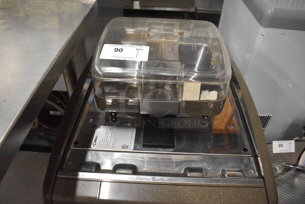 2014 La Cimbali Model S39/1 NF Barsystem Metal Commercial Countertop Automatic Single Group Espresso Machine w/ Hoper and Steam Wand. 208-240 Volts, 1 Phase. 19.5x27.5x34 - Image 3 of 6