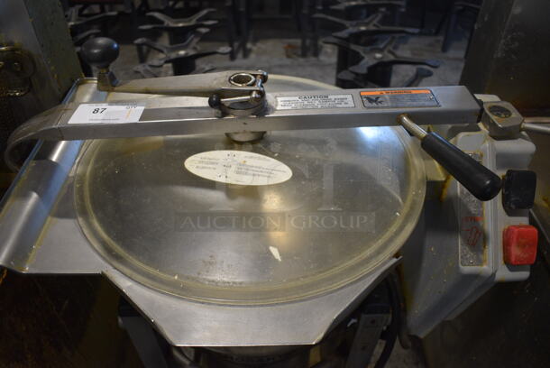 Hobart Model HCM 450 Stainless Steel Commercial Floor Style Horizontal Cutter Mixer w/ S Blade. 200 Volts, 3 Phase. 33x24x45 - Image 4 of 8