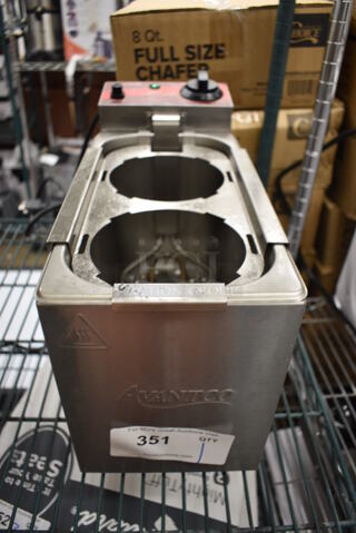 Avantco 177PC101 Stainless Steel Countertop Electric Powered Pasta Cooker. 120 Volts, 1 Phase. 9x16x12