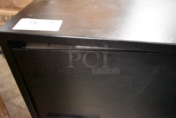 Black 360 Single Compartment Safe. Does Not Come w/ Combination.  - Image 4 of 5