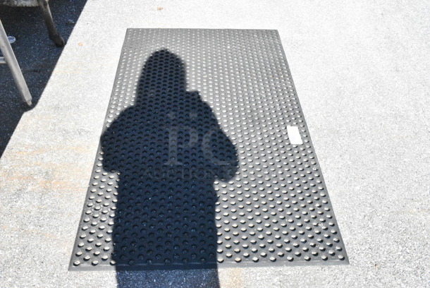 Black Anti Fatigue Floor Mat. (out back) - Image 2 of 2