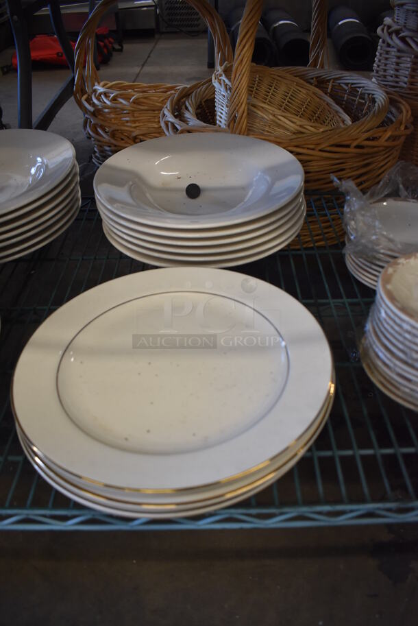 ALL ONE MONEY! Tier Lot of Various Items Including Ceramic Plates - Image 4 of 8