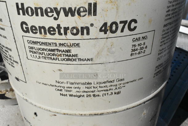 5 Items Including Honeywell Genetron 407C Tank and 4 Propane Tanks. Includes 12x12x20. 5 Times Your Bid!  - Image 4 of 4