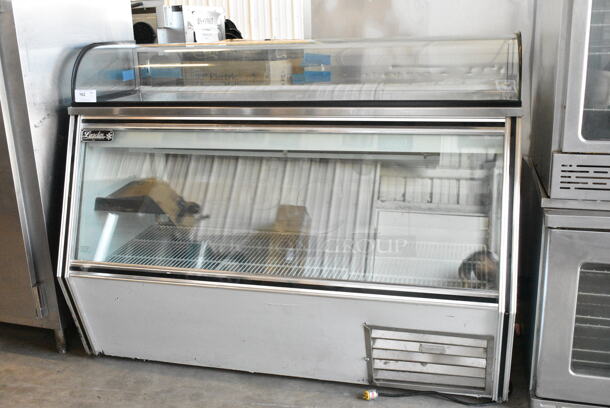 Leader SDL72 S/C Metal Commercial Floor Style Deli Display Case Merchandiser. 115 Volts, 1 Phase. Tested and Powers On But Does Not Get Cold - Image 1 of 10