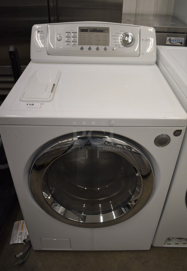 LG Model WM0642HW/01 Front Load Washing Machine. 120 Volts, 1 Phase. 27x27x43