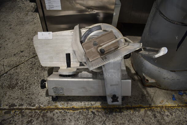 Bizerba SE 12 US Stainless Steel Commercial Countertop Meat Slicer. 120 Volts, 1 Phase. Tested and Working! - Image 1 of 7