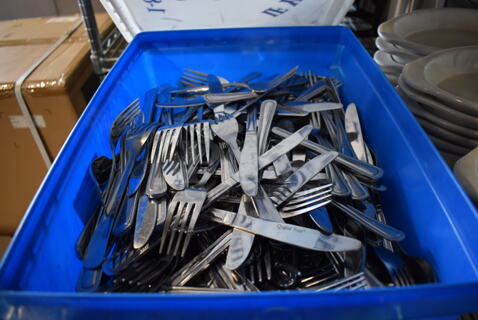 ALL ONE MONEY! Lot of Various Utensils in Poly Bin