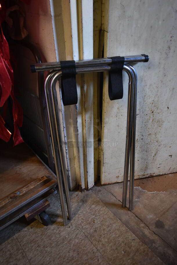 ALL ONE MONEY! Lot of Serving Tray Stands. BUYER MUST REMOVE. (hallway) - Image 4 of 4