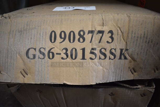 BRAND NEW IN BOX! John Boos Model GS6-3015SSK Stainless Steel Table w/ Under Shelf. - Image 4 of 4