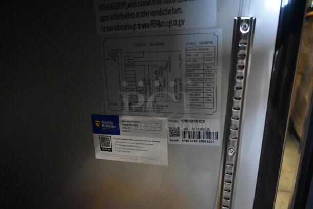 BRAND NEW SCRATCH AND DENT! Avantco 178UDD3HCS Stainless Steel Commercial Direct Draw Kegerator / Beer Dispenser with (2) 2 Tap Towers - (3) 1/2 Keg Capacity. 115 Volts, 1 Phase. Tested and Working! - Image 12 of 12