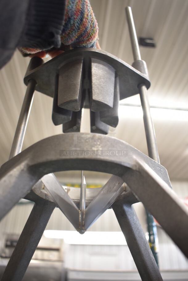 Metal Commercial Countertop Wedger. 8x8x18 - Image 3 of 3