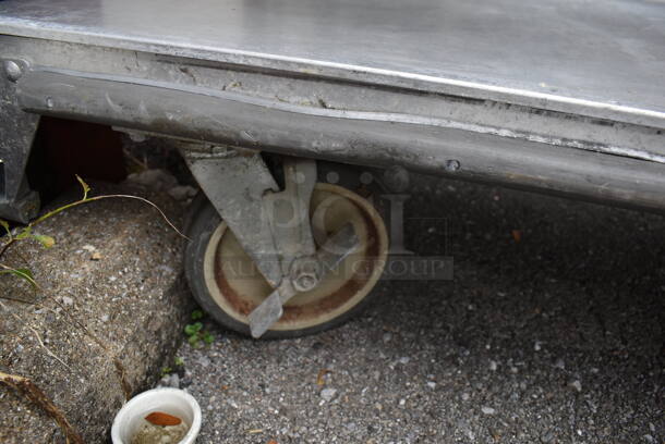 Metal 5 Tier Cart on Commercial Casters. 59x27x65 - Image 5 of 7