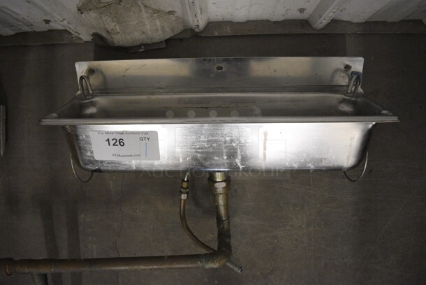 Stainless Steel Dipwell. 20.5x6x9
