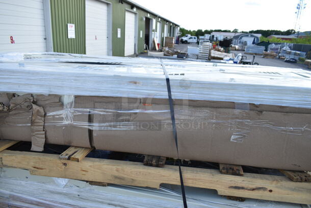 BRAND NEW SCRATCH AND DENT! Regency 600LC32122KB Space Solutions Beige 36" x 12" x 78" 3 Wide, 2 Tier Locker - Image 2 of 4