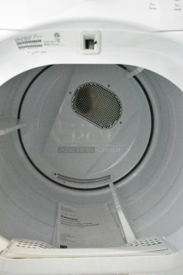 Kenmore 417.81122310 Metal Front Load Dryer. 120/240 Volts, 1 Phase.  - Image 4 of 7
