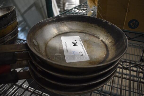 4 Metal Skillets. 14.5x8.5x1.5. 4 Times Your Bid! - Image 2 of 3