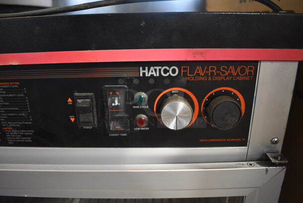 Hatco Flav-r-Savor Metal Commercial Countertop Merchandising Display Case Warmer w/ Metal Rack. 23x23x33. Tested and Working! - Image 4 of 6