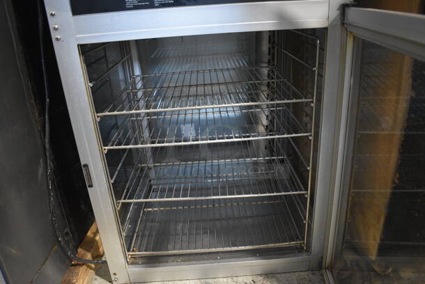 Hatco Flav-r-Savor Metal Commercial Countertop Merchandising Display Case Warmer w/ Metal Rack. 23x23x33. Tested and Working! - Image 5 of 6