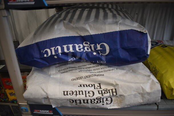 ALL ONE MONEY! Lot of 3 Bags; Domino Sugar and 2 High Gluten Flour. - Image 3 of 4