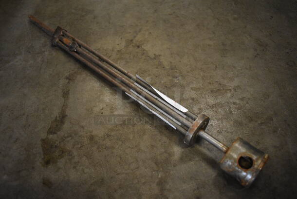 Metal Commercial Plunger for Dough Dropper. 2x2x23 - Image 2 of 3