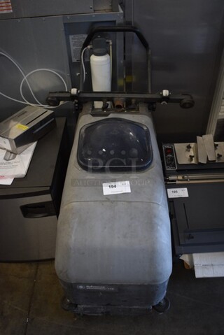 Advance Micromatic Model 17B Commercial Floor Scrubber. 18x40x40. Cannot Test - Battery Needs To Be Charged